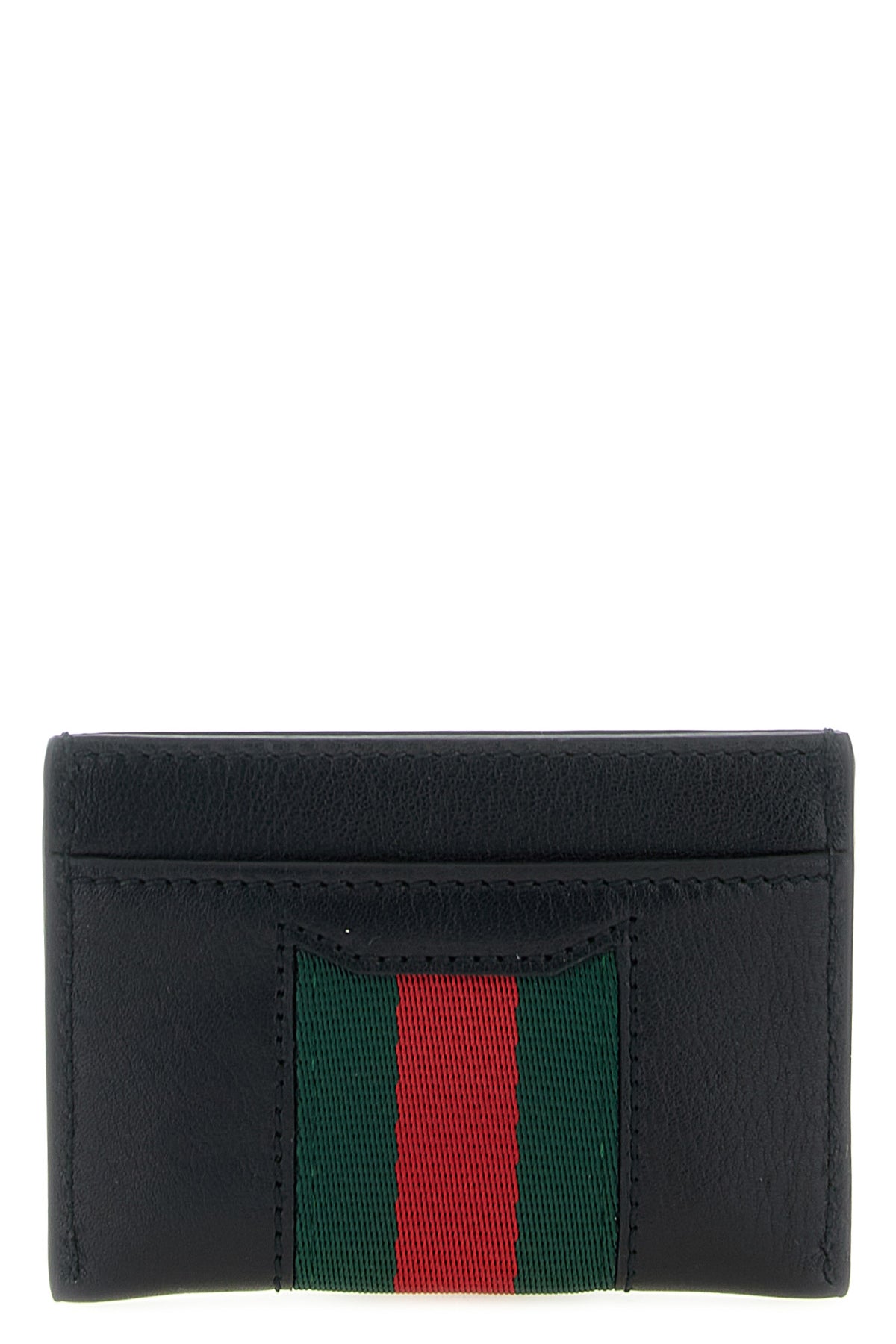 web horsebit gucci leather cardholder