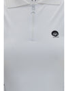 moon print mini polo dress