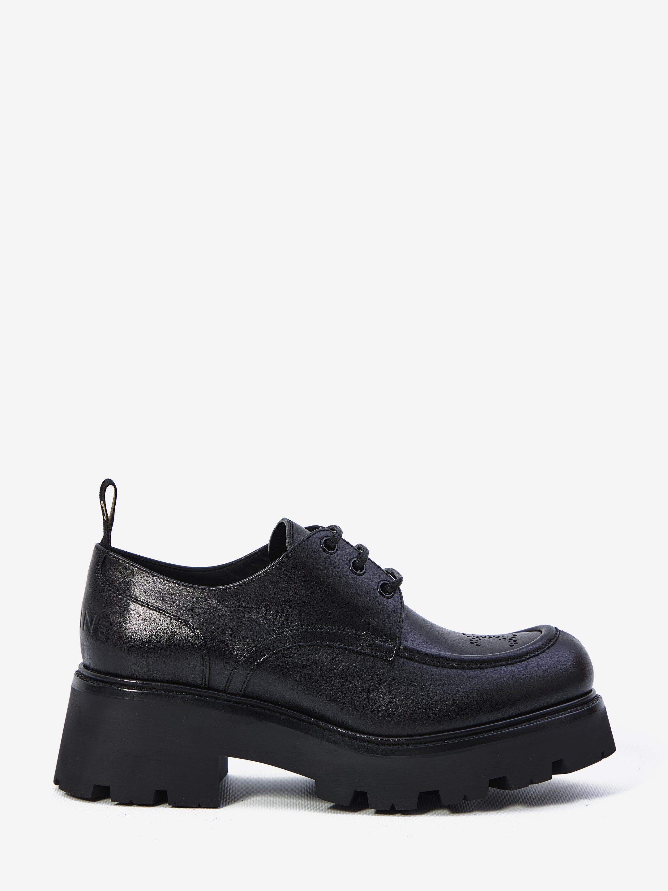 CELINE 39 triomphe rangers derby shoes