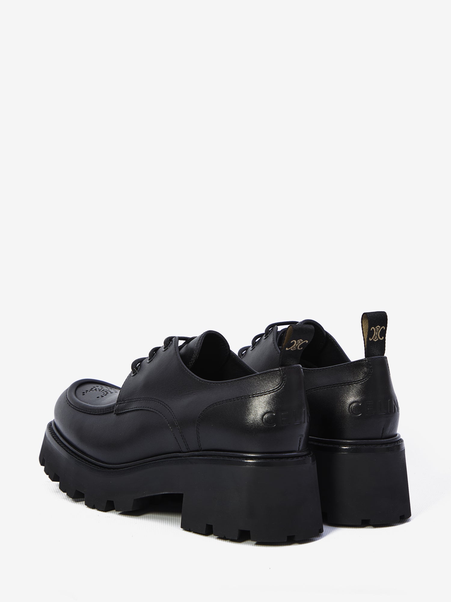 CELINE 39 triomphe rangers derby shoes