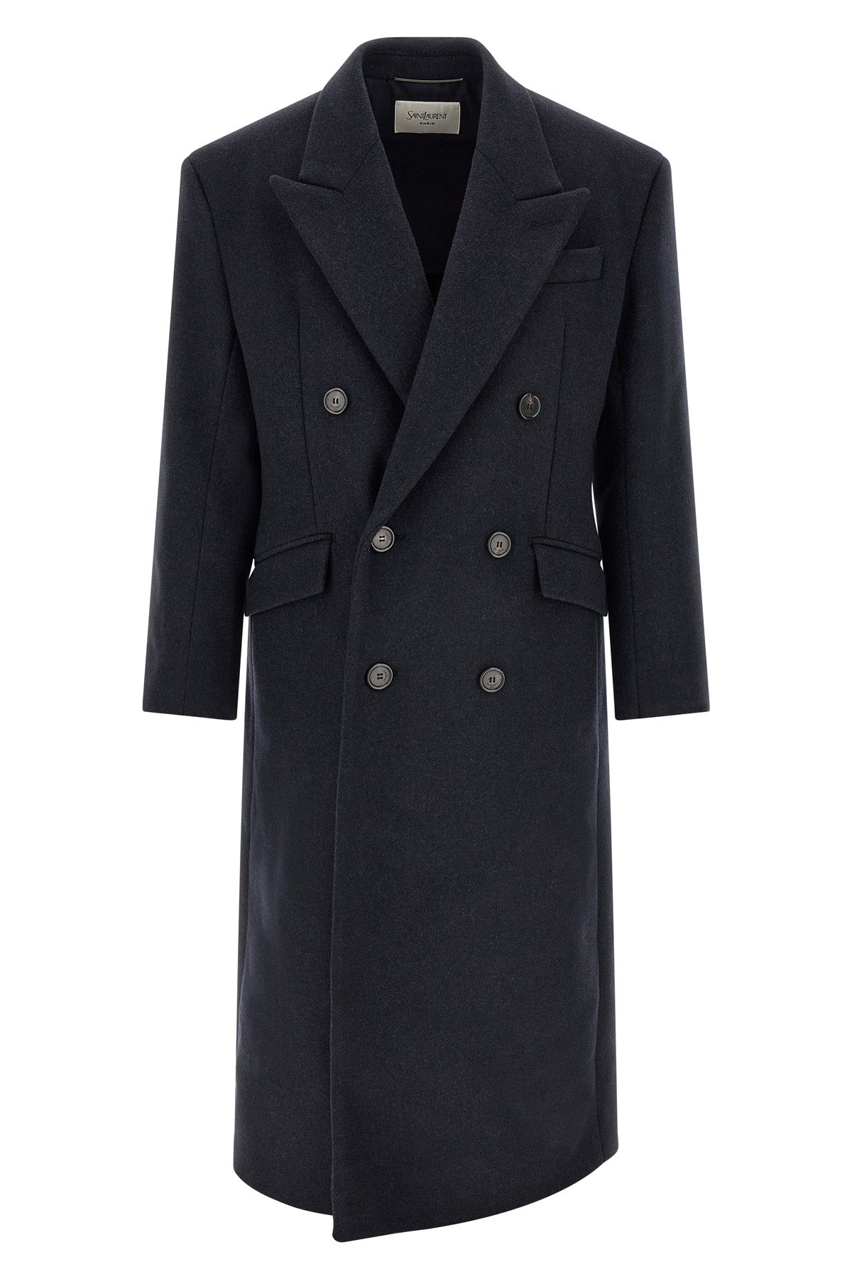 the saint laurent long coat