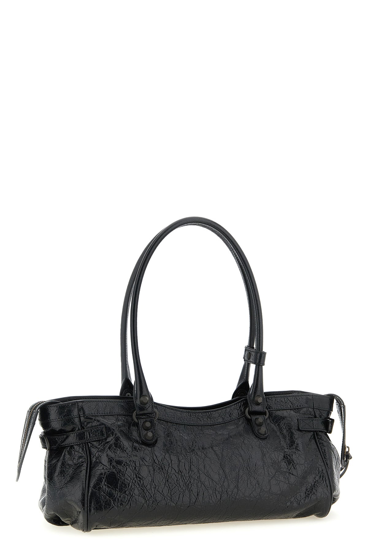 arena le city east-west lambskin shoulder bag