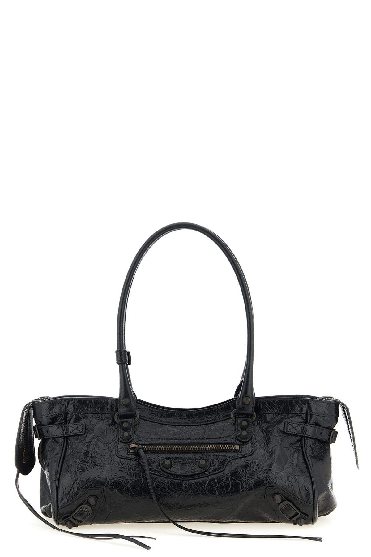 arena le city east-west lambskin shoulder bag