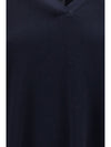 wool polo collar sweater