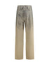 GOLDEN GOOSE 26 crystal straight jeans