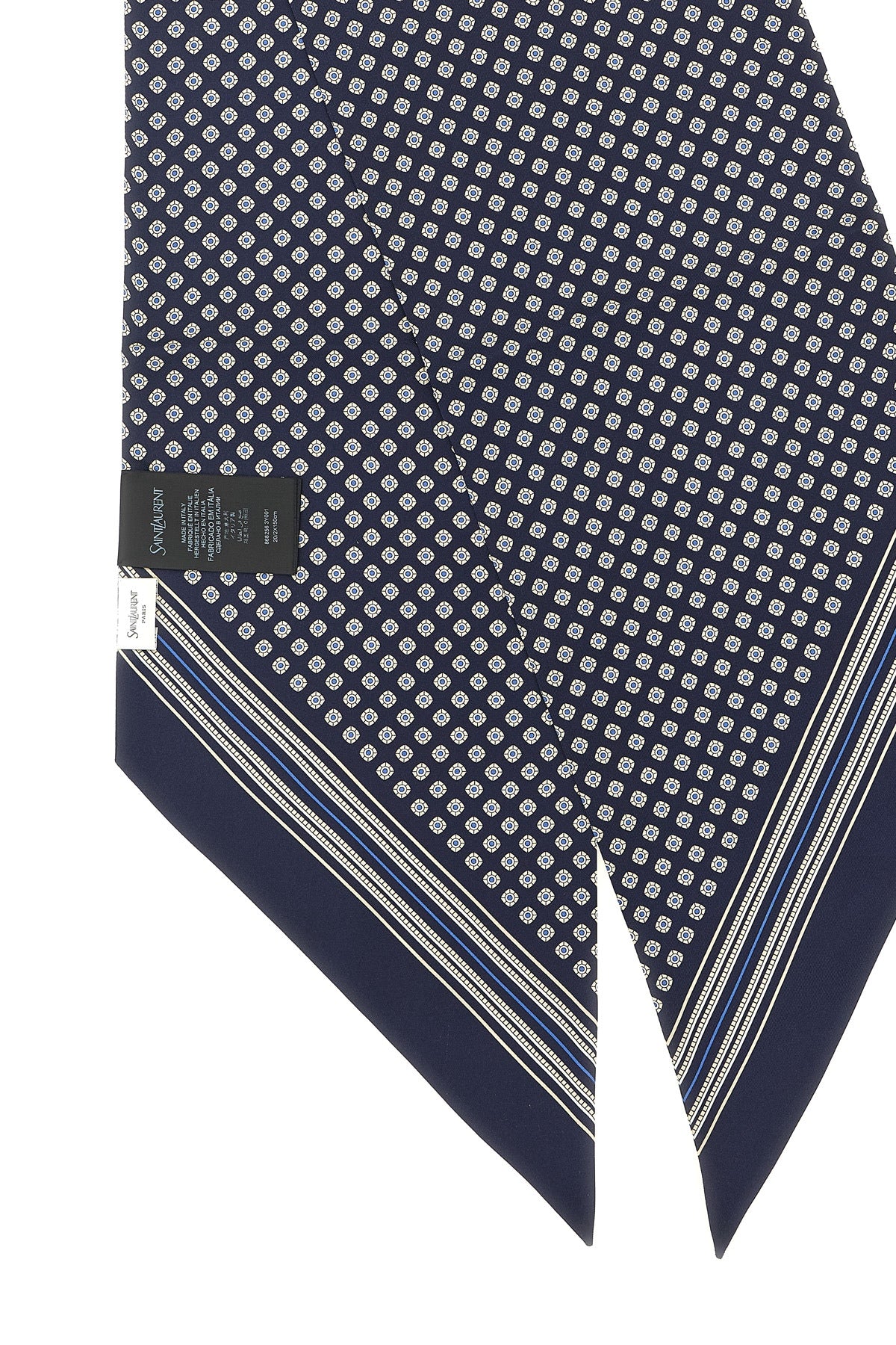 the saint laurent lavallière scarf