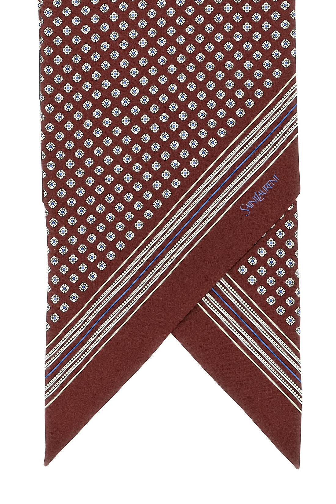 SAINT LAURENT OS the saint laurent lavallière scarf