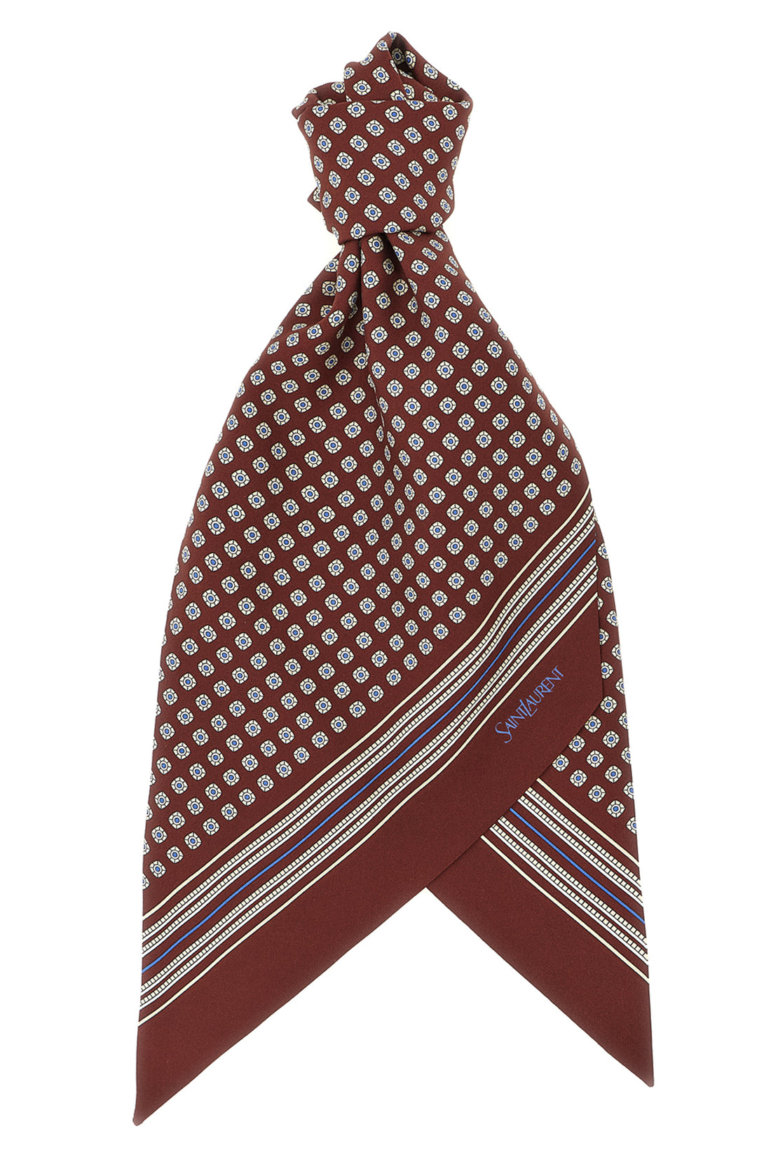 SAINT LAURENT OS the saint laurent lavallière scarf