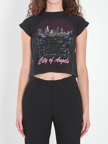 BALENCIAGA M shrunk city of angels t-shirt 