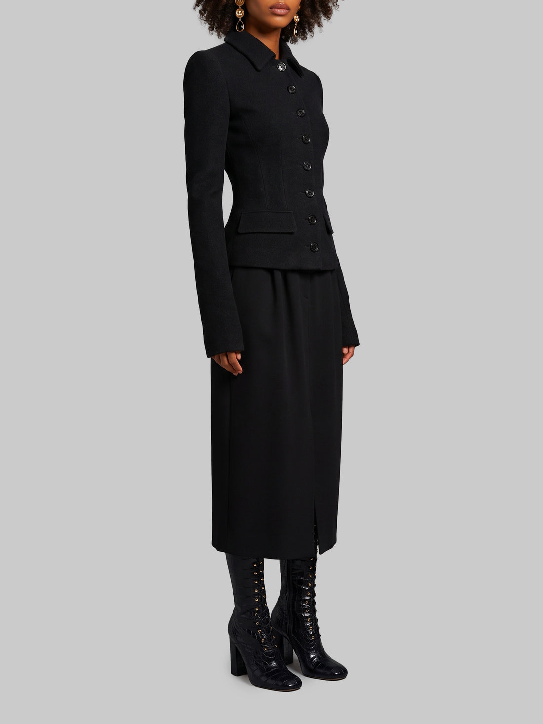 DOLCE&amp;GABBANA 40 single-breasted wool jacket