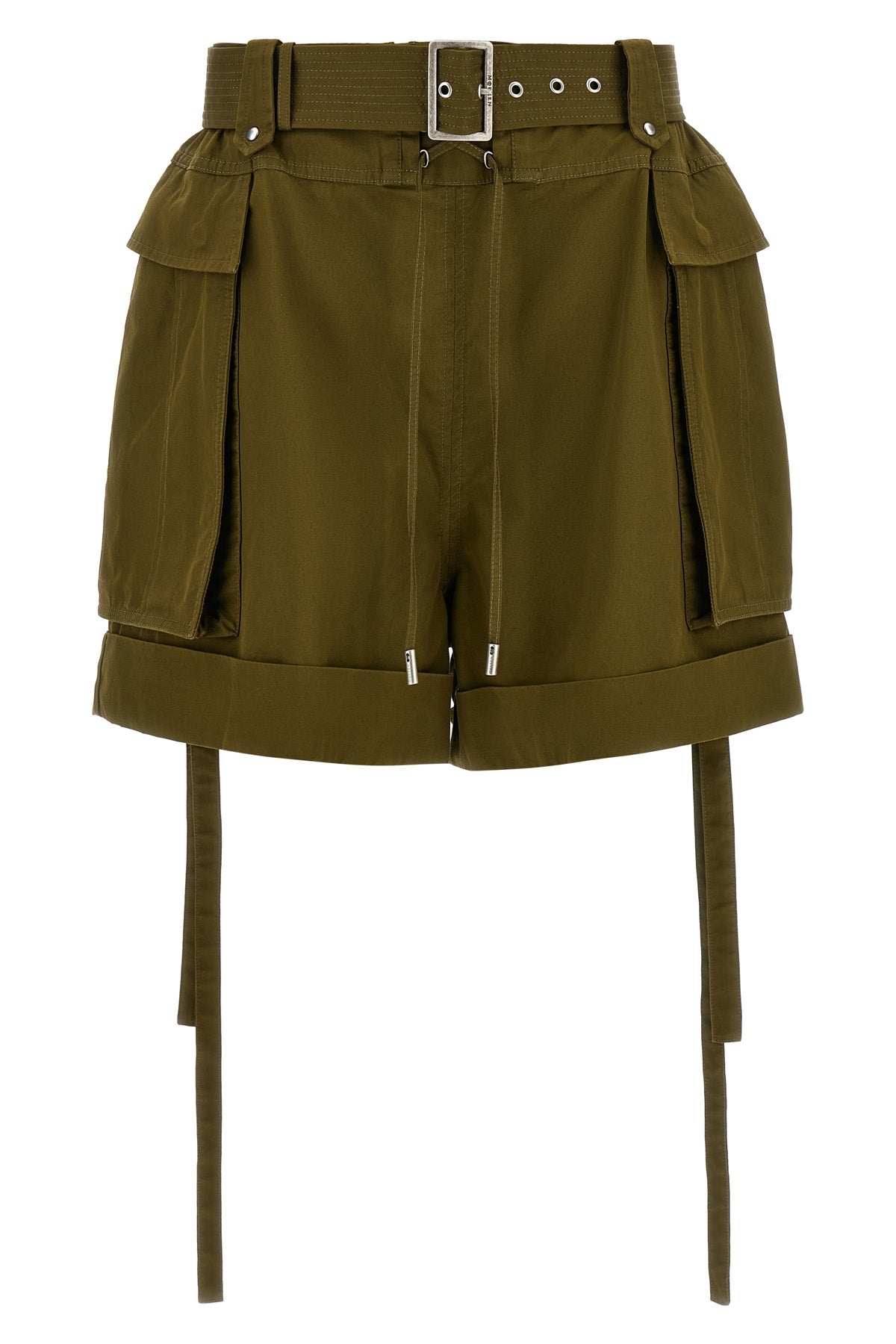 cotton twill shorts