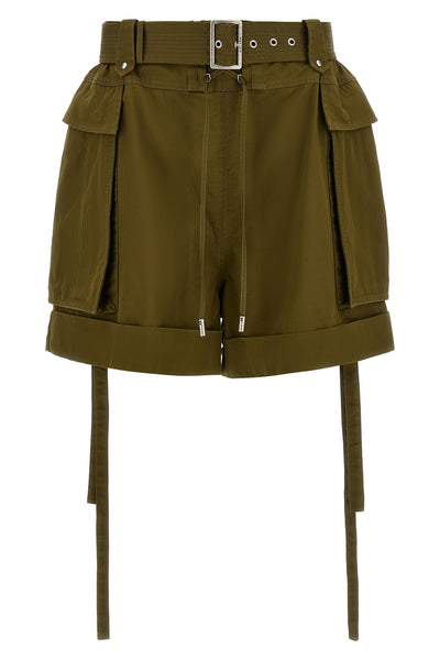 cotton twill shorts
