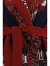 icon jacquard cardigan