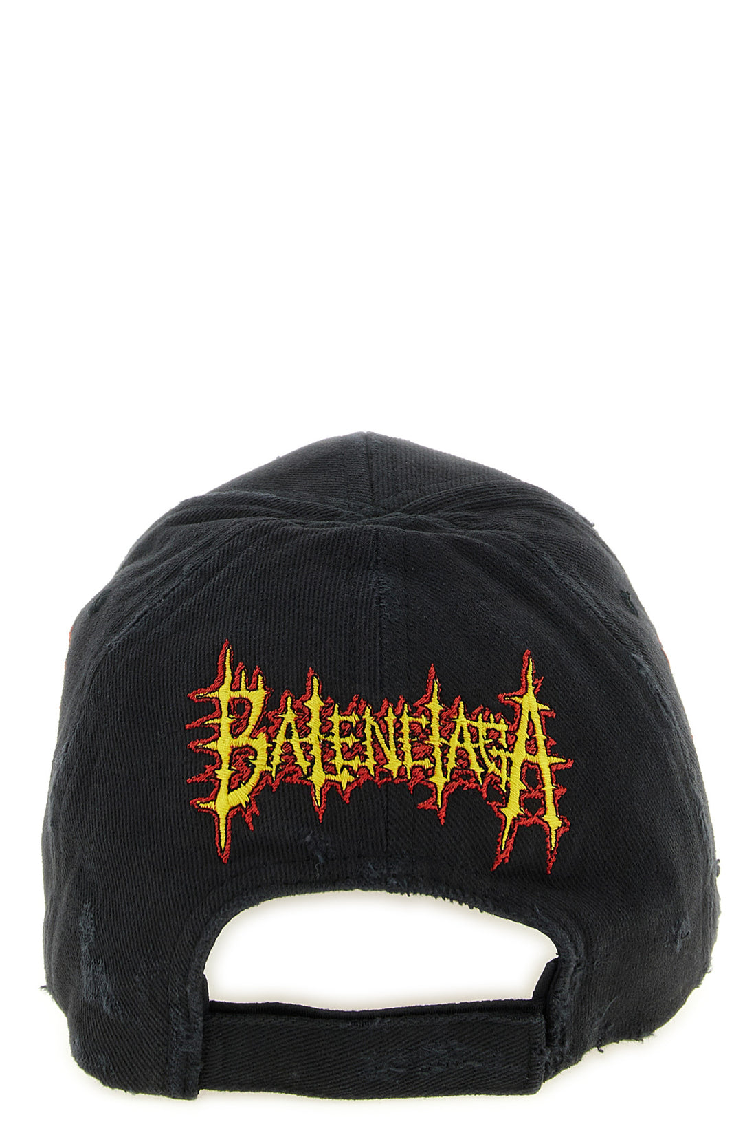 BALENCIAGA L faded-effect cotton drill cap