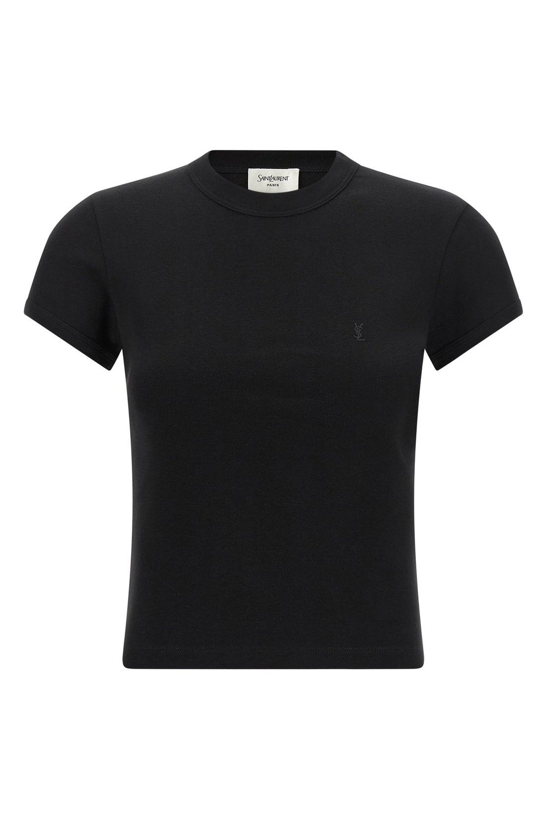 SAINT LAURENT L the saint laurent short-sleeved t-shirt establishes a base of minimalist luxury
