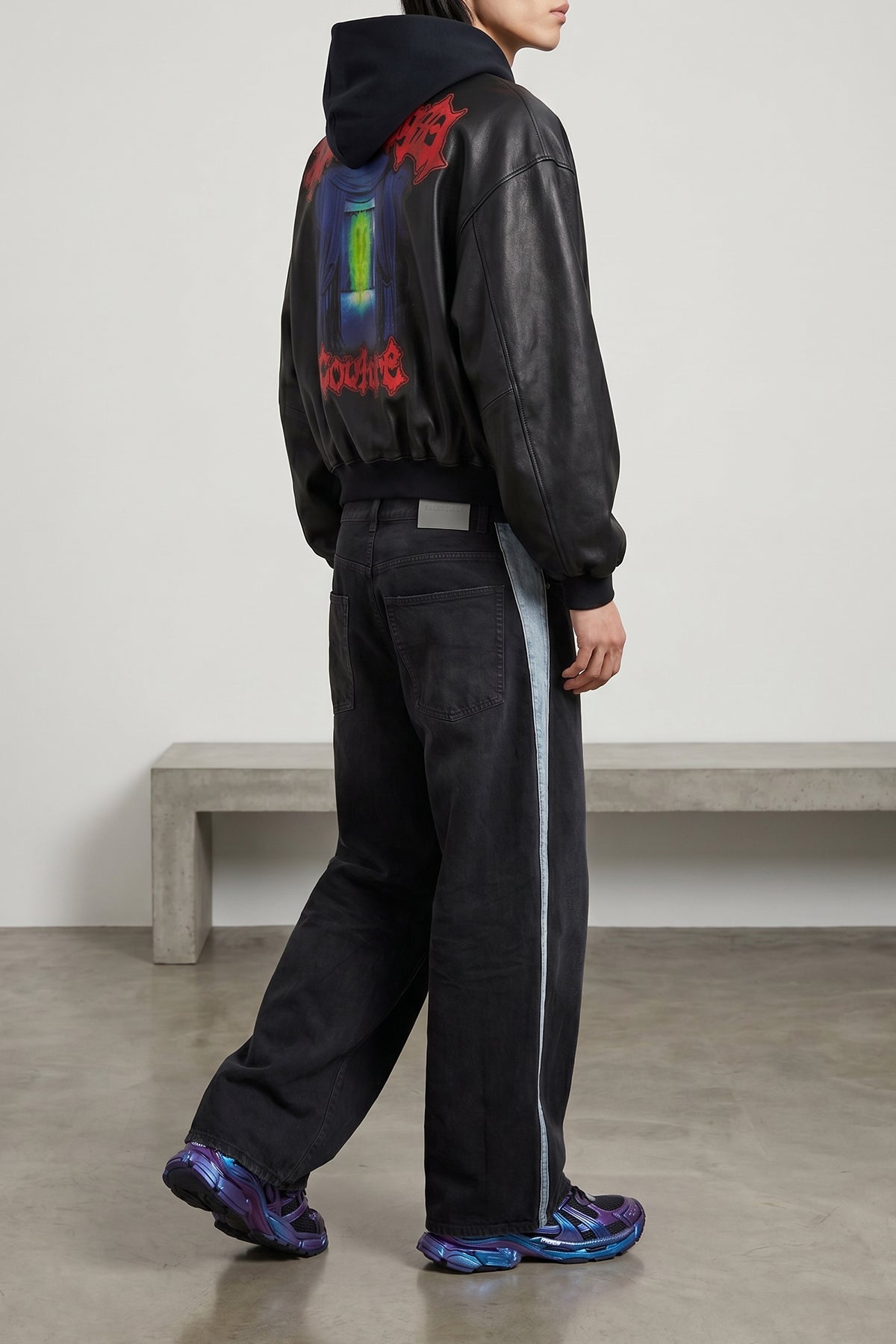 lamb leather bomber jacket