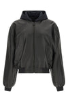 lamb leather bomber jacket