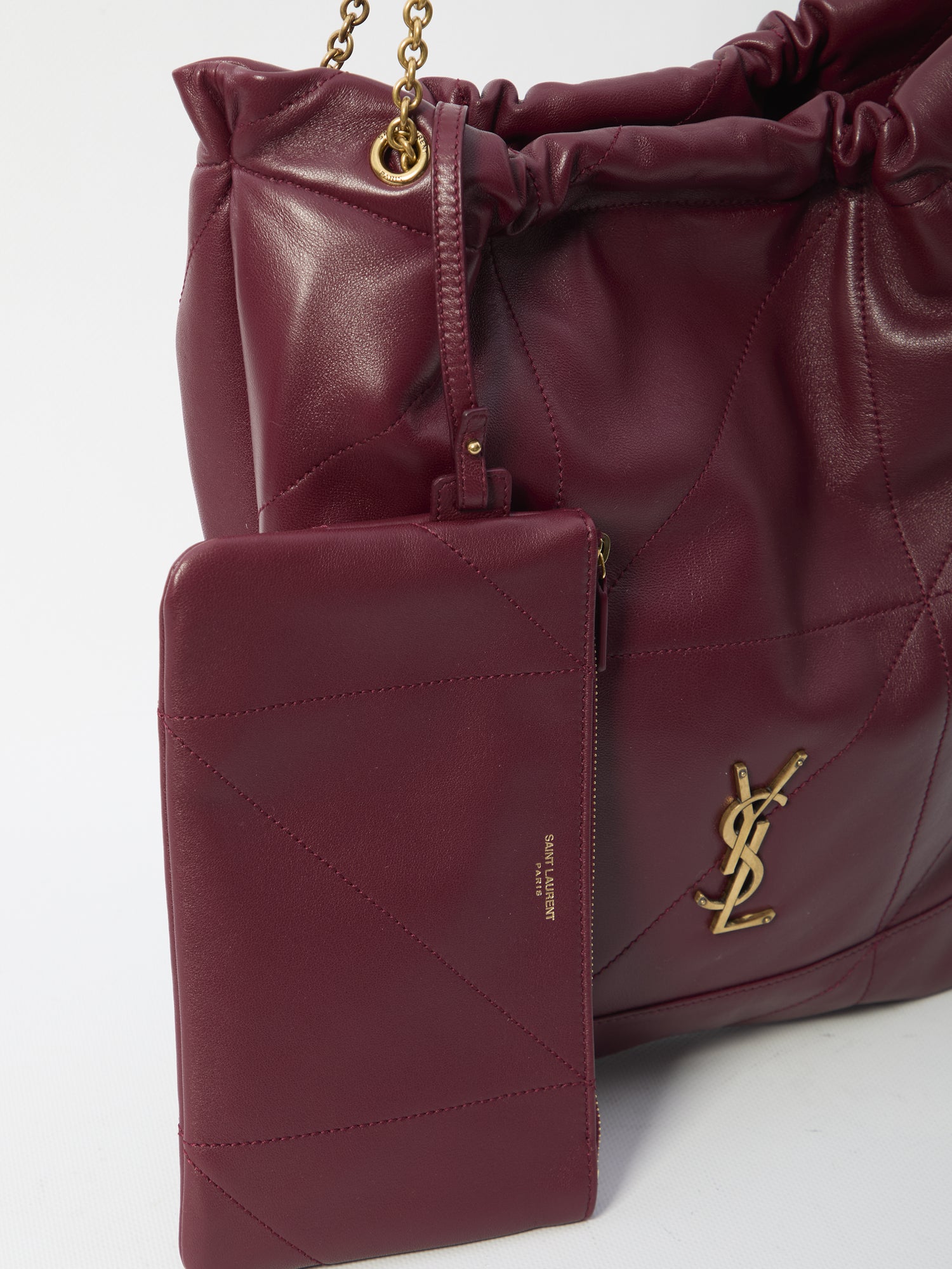 SAINT LAURENT OS jamie bag in lamb leather 