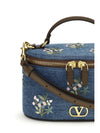 vlogo signature denim vanity hand bag