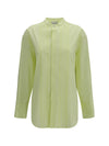 les fleurs embroidery shirt