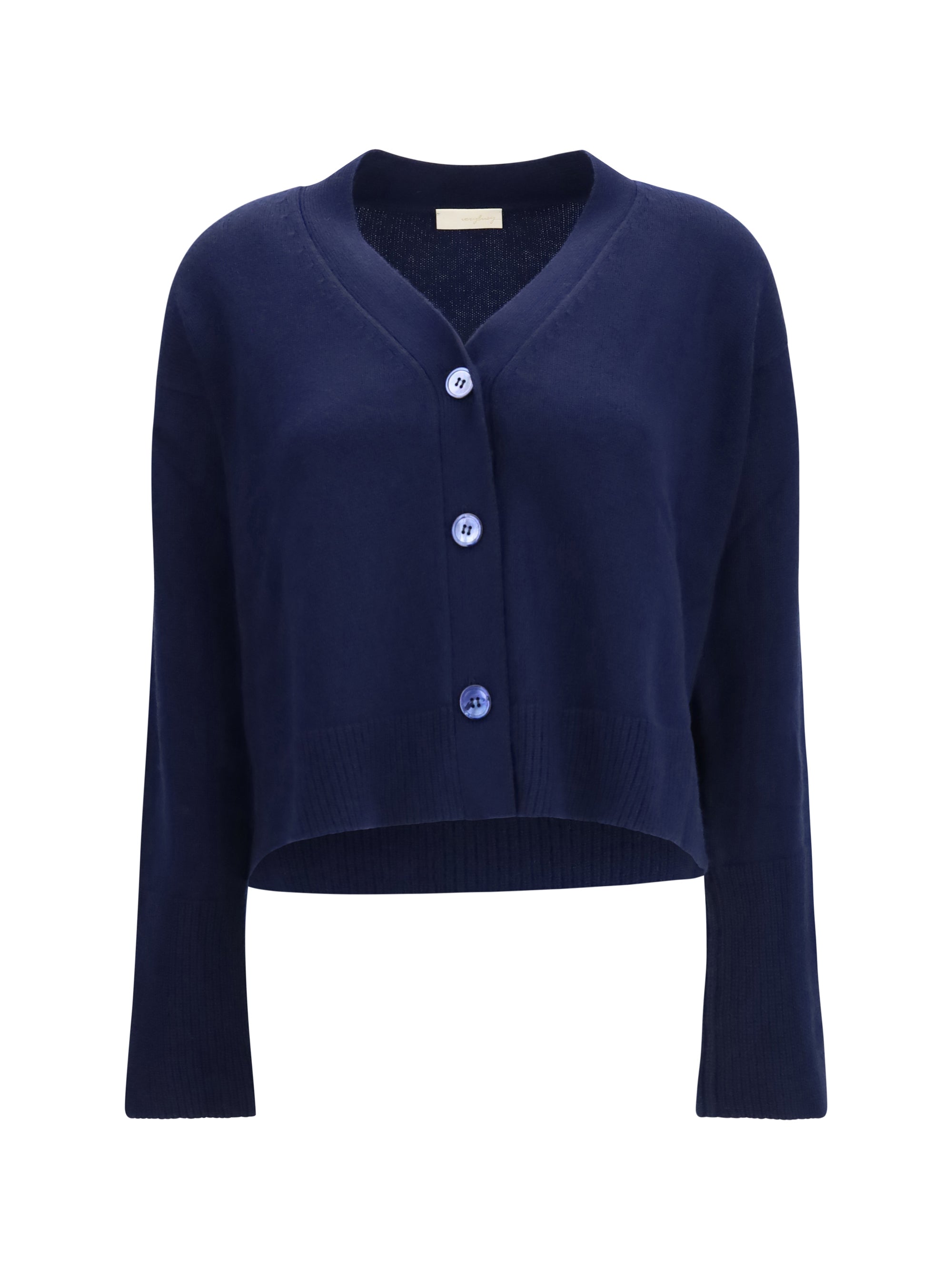 cashmere v-neck buttoned cardigan