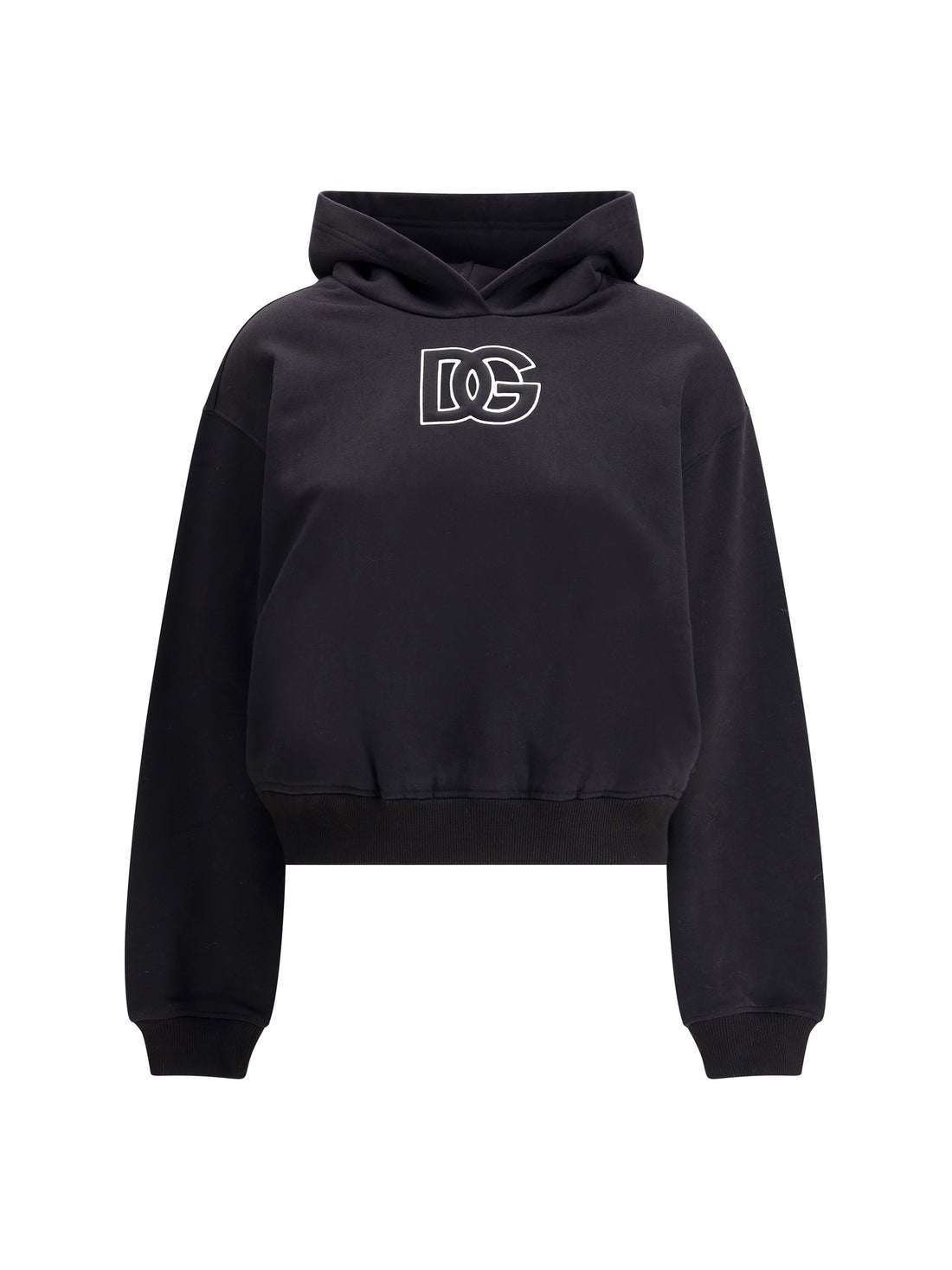 DOLCE & GABBANA 38 logo hooded sweatshirt