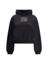DOLCE & GABBANA 38 logo hooded sweatshirt