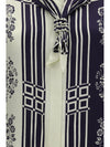 banderra silk shirt with scarf
