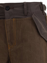 SACAI 0  nylon and denim jeans