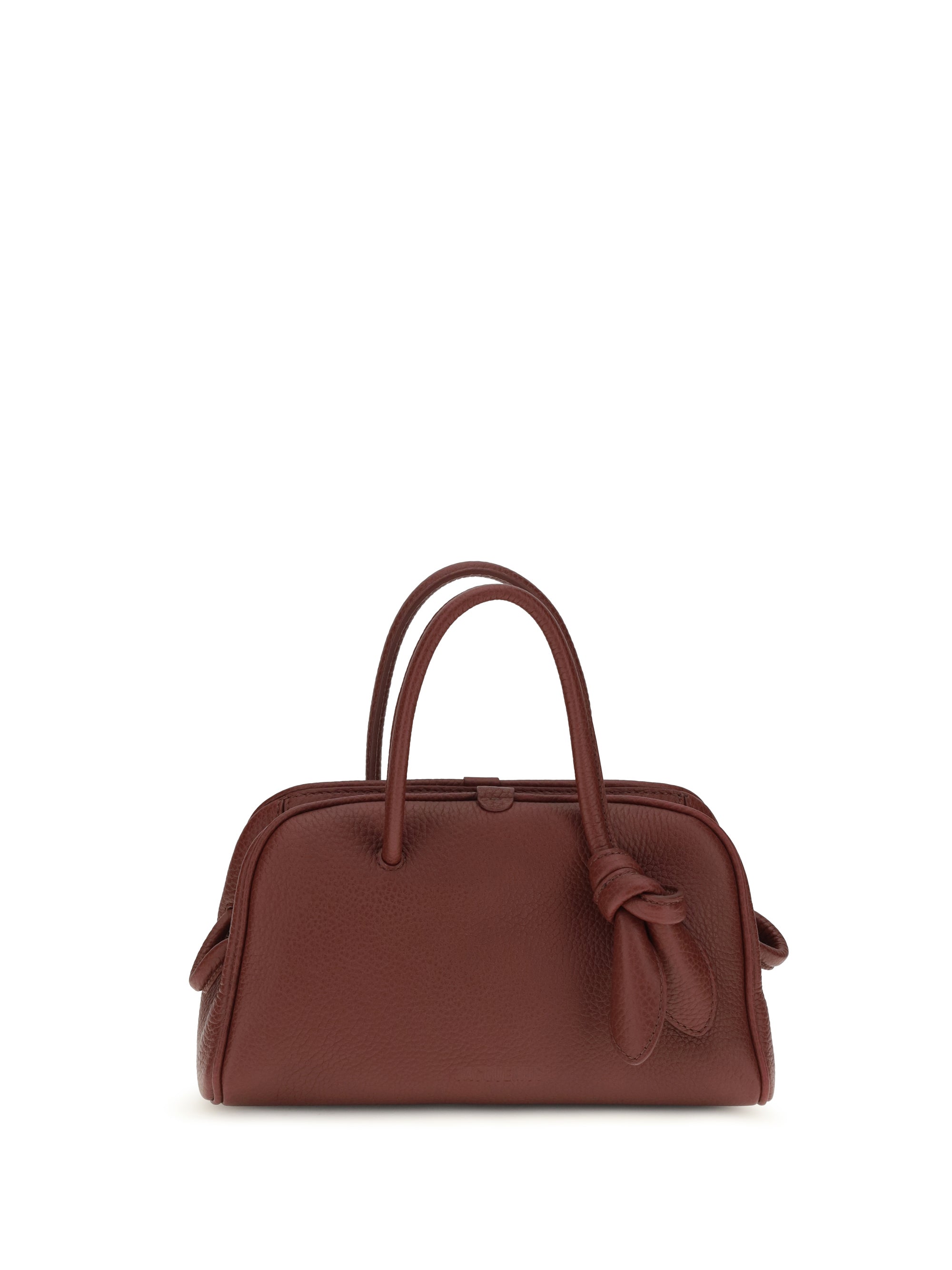 le petit turismo leather top handle bag