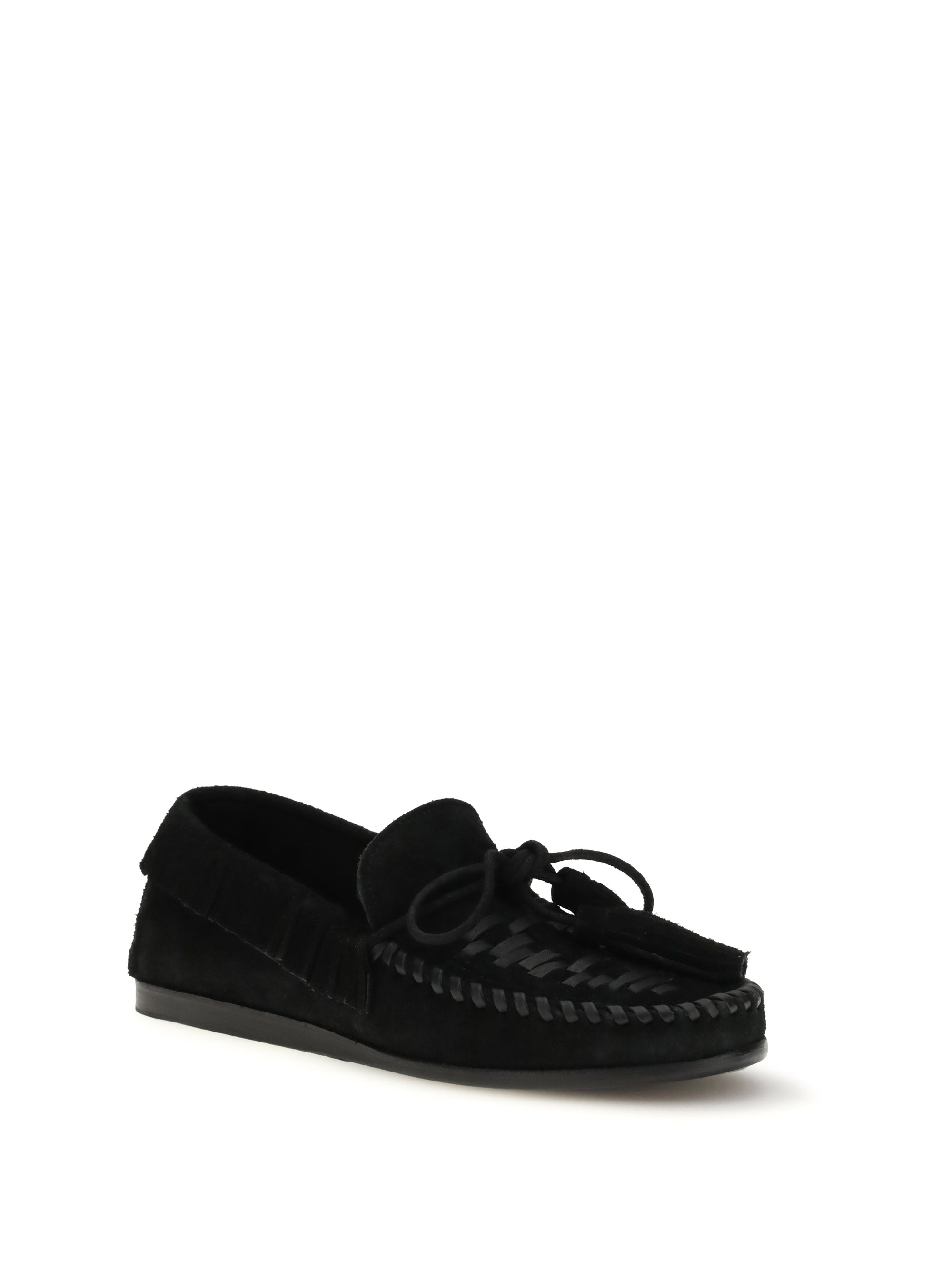 suede fitza loafers