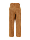 straight-leg corduroy pants