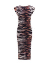 tiger print dress