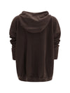 cashmere hooded sweatshirt
