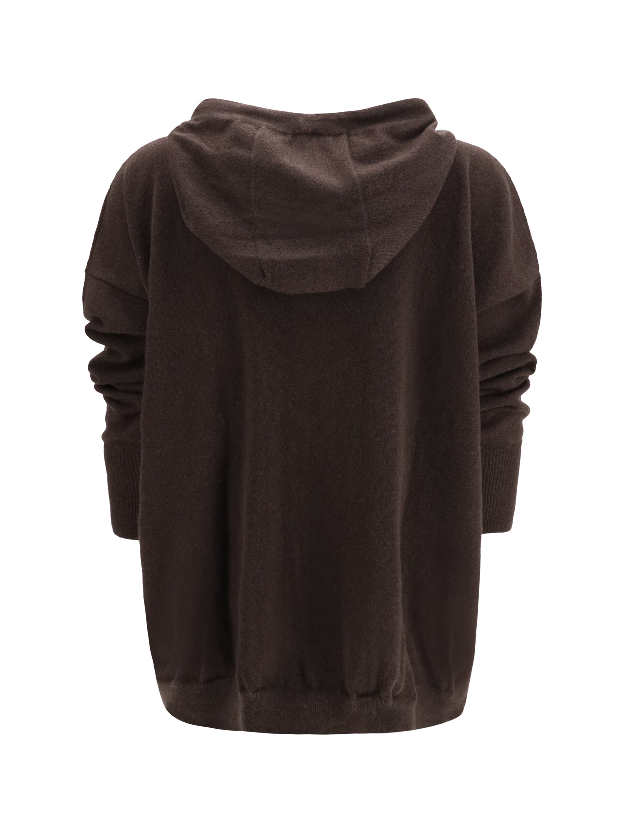 cashmere hooded sweatshirt