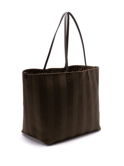 pequin and ff-motif roll large tote bag