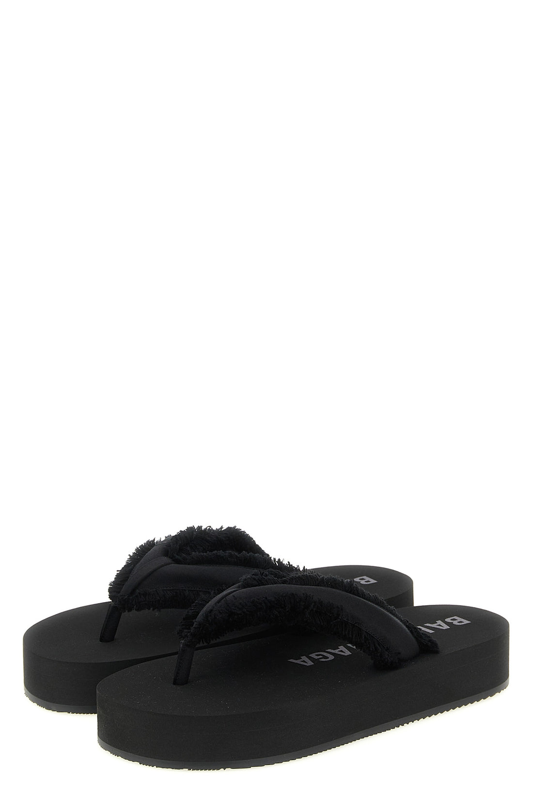 BALENCIAGA 36 jet lag brushed satin sandals