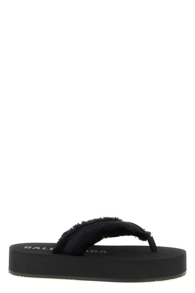 jet lag brushed satin sandals