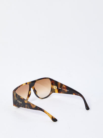CHLOE OS havana sunglasses