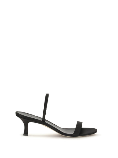 ella satin slingback sandals