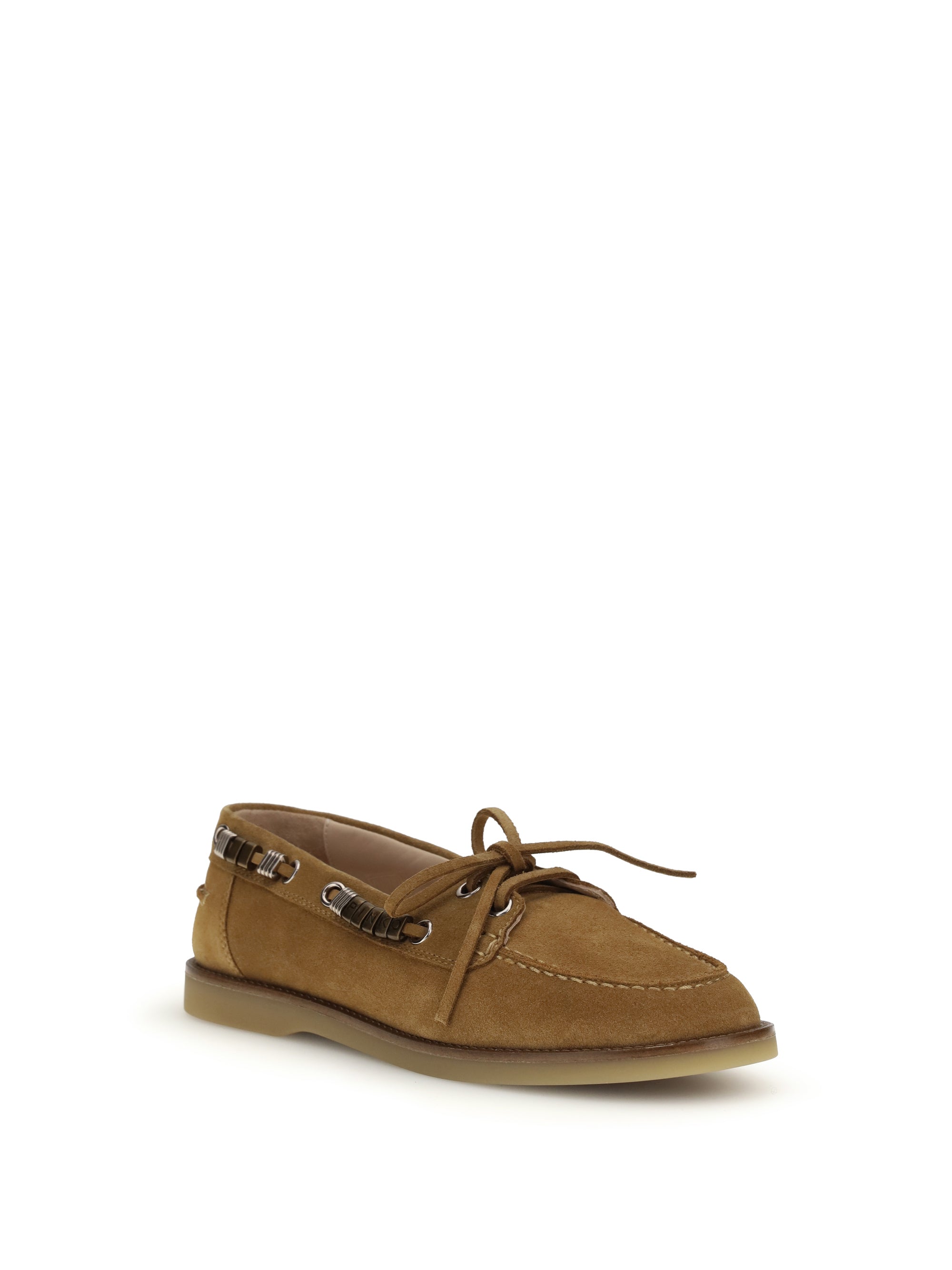 suede grace loafers