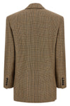 saint laurents double-breasted blazer expresses sartorial excellence through a