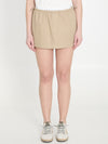 mid-rise mini skirt