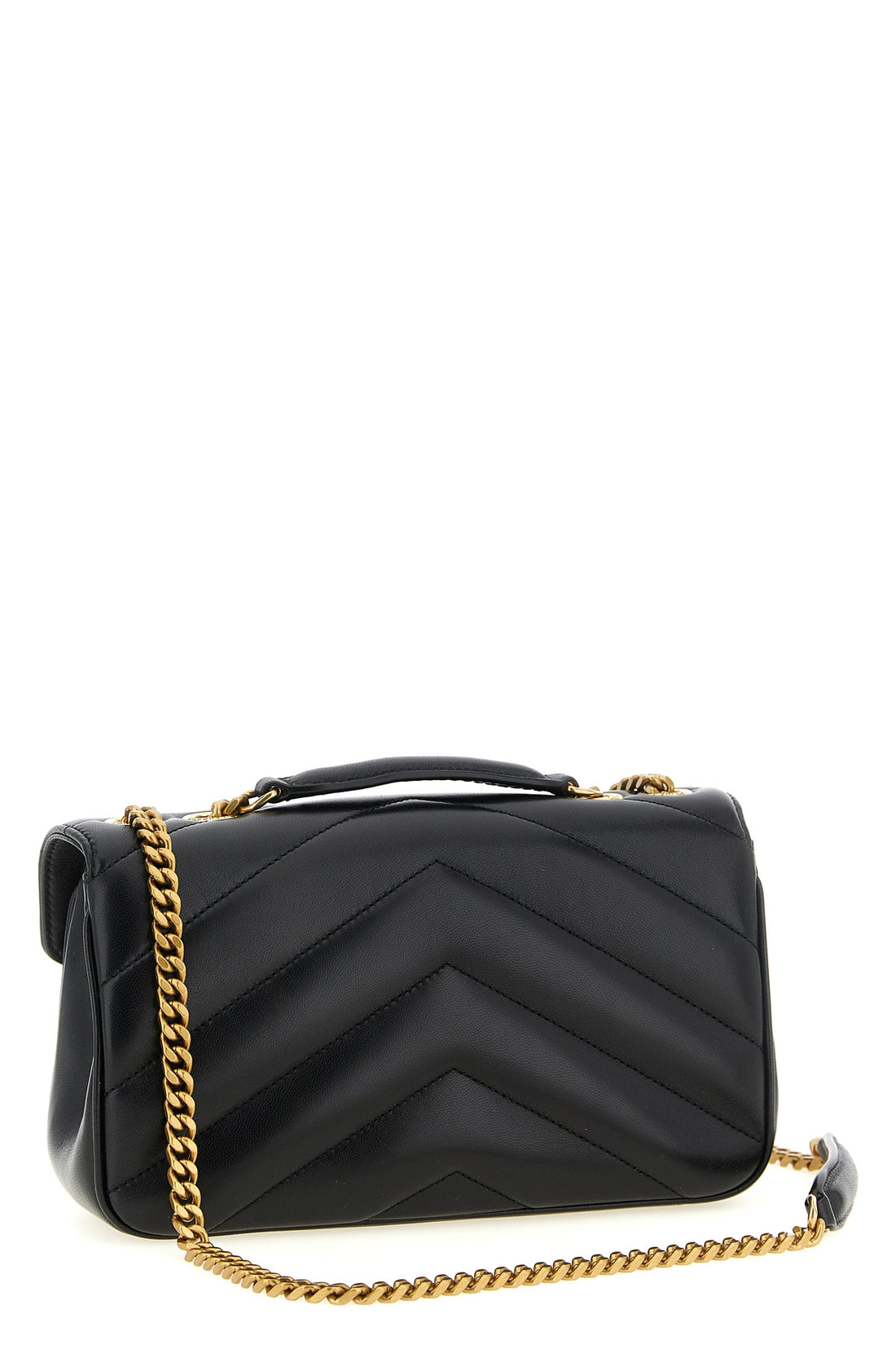 SAINT LAURENT OS the saint laurent loulou small shoulder bag sets new standards of luxury throu