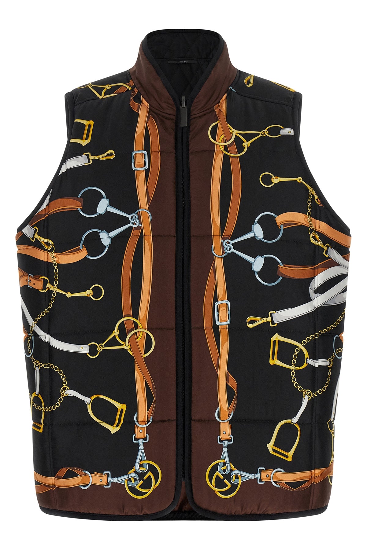 the gucci reversible vest represents a perfect combination of versatility and sa