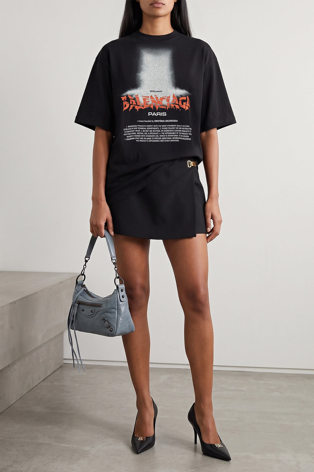 BALENCIAGA S the balenciaga oversize t-shirt redefines contemporary streetwear through bold v
