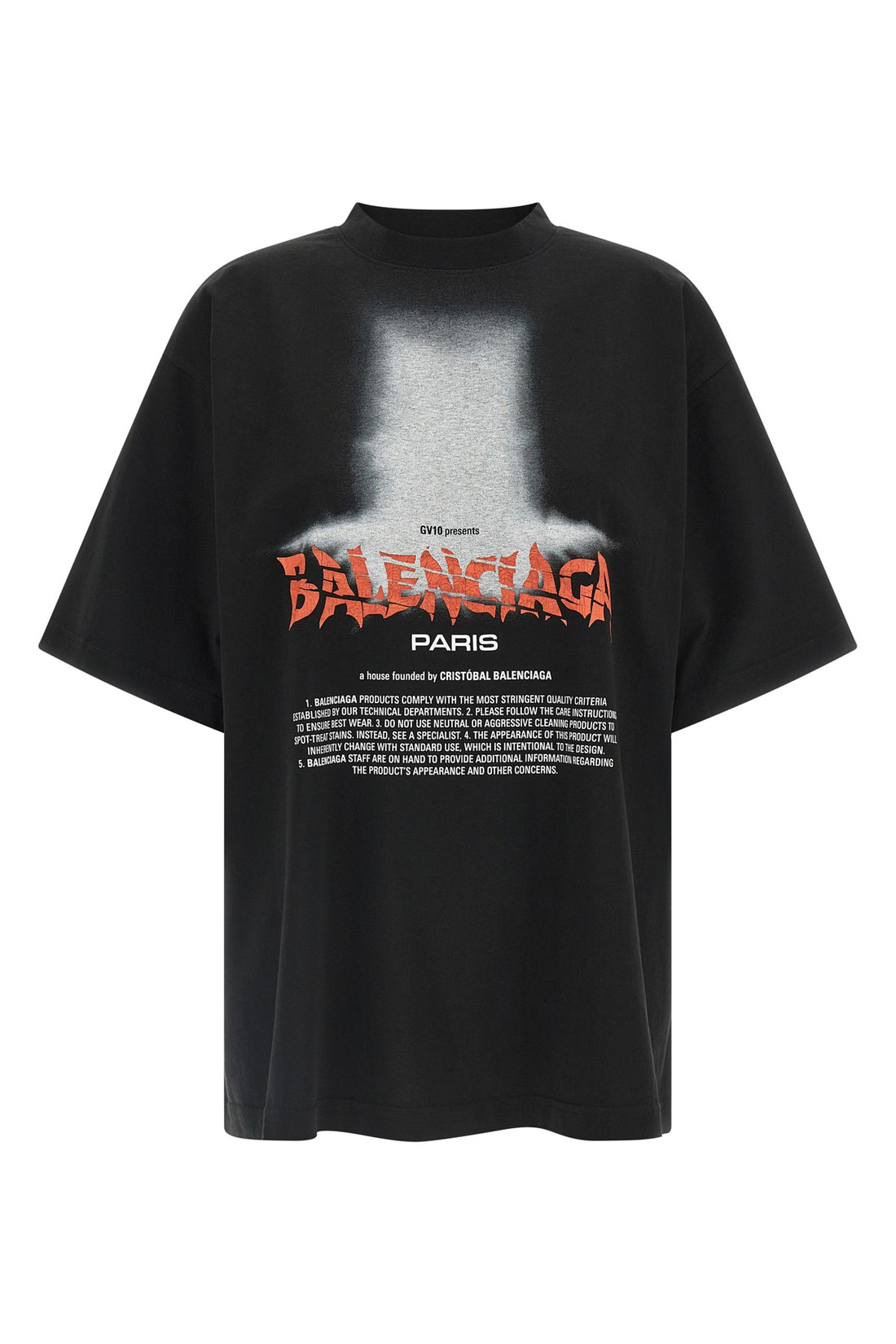 BALENCIAGA S the balenciaga oversize t-shirt redefines contemporary streetwear through bold v