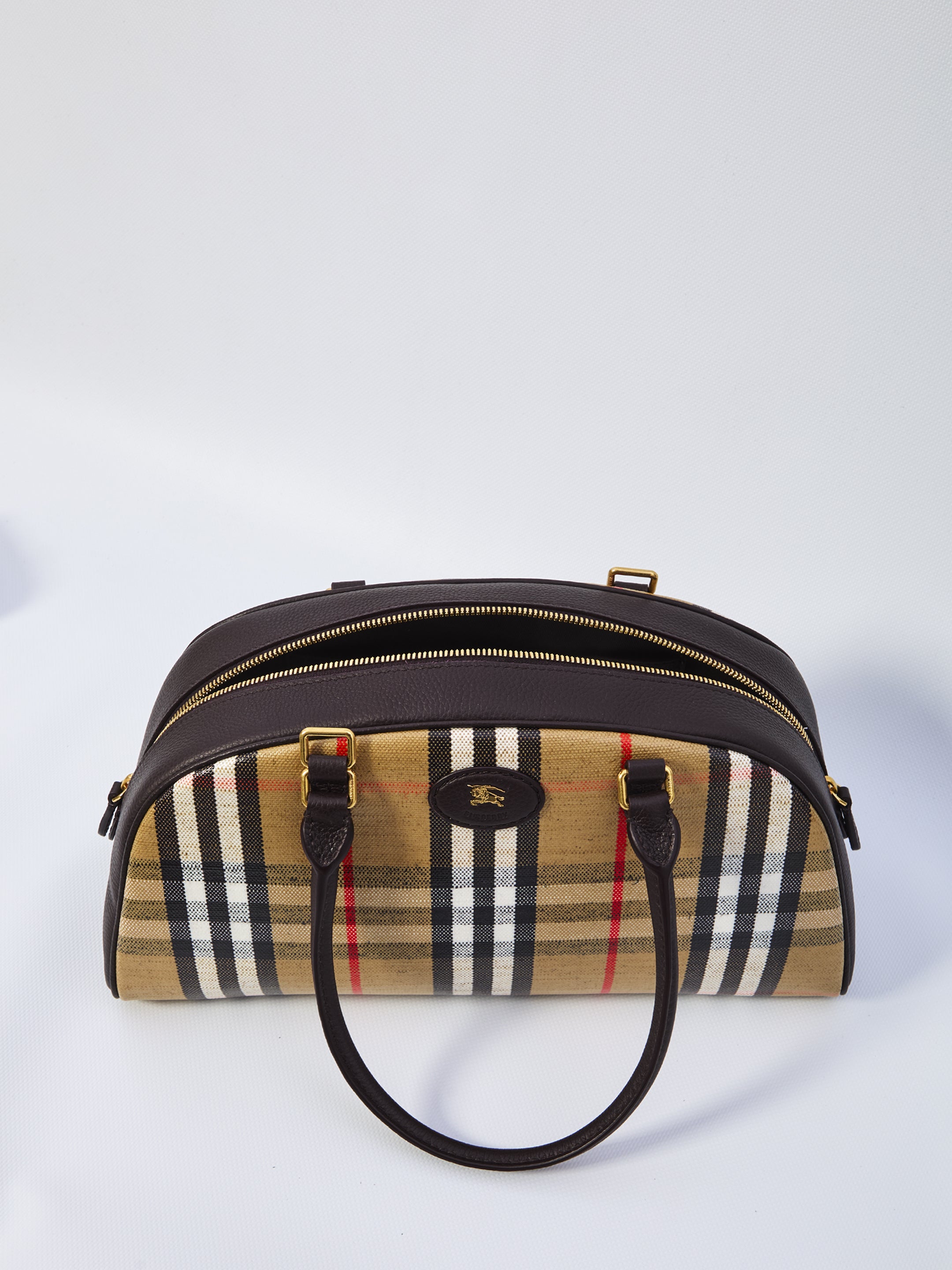 BURBERRY OS highlands bowling bag