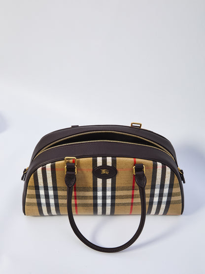 BURBERRY OS highlands bowling bag