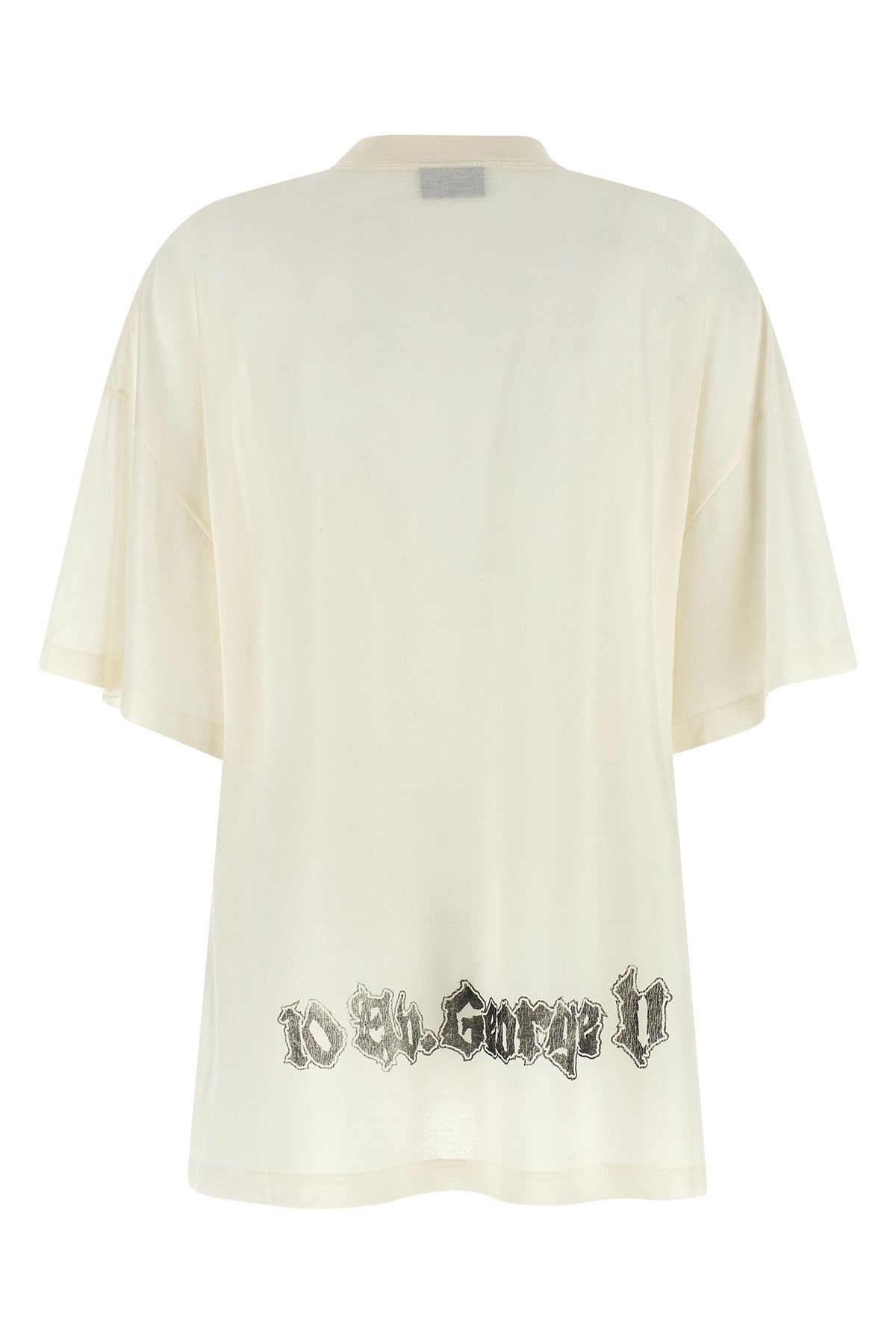 shaped salon de couture semi-transparent jersey t-shirt